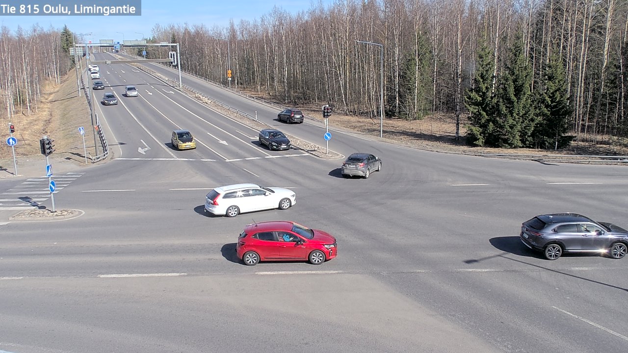 Kelikamerat Kuva Tie 815 Oulu, Limingantie, Oulu, Pohjois-Pohjanmaa