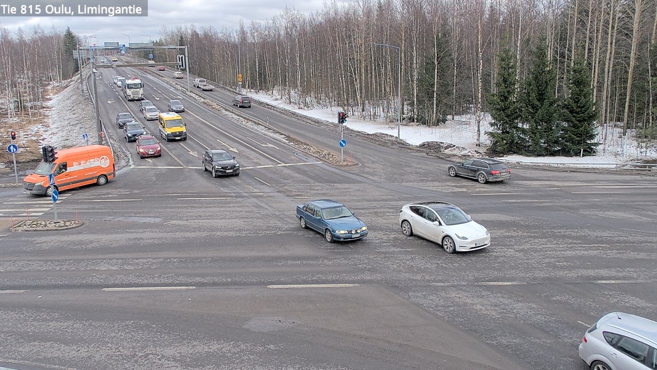 Weather Camera Image Väg 815 Oleåborg, Limingantie, Oulu, Pohjois-Pohjanmaa