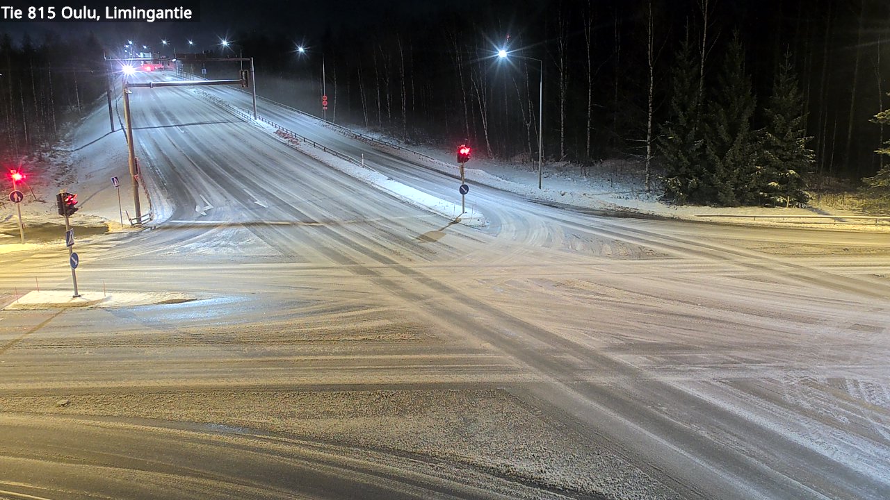 Weather Camera Image Road 815 Oulu, Limingantie, Oulu, Pohjois-Pohjanmaa