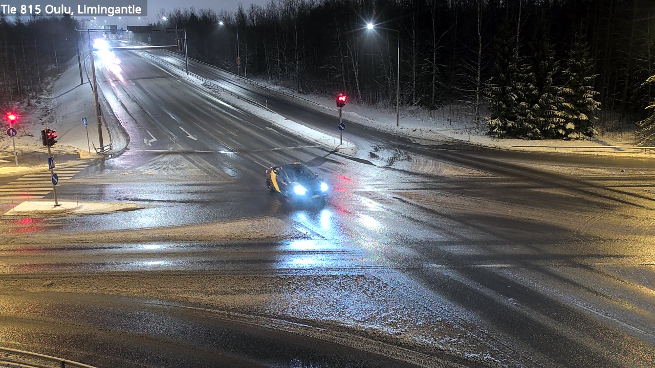Weather Camera Image Road 815 Oulu, Limingantie, Oulu, Pohjois-Pohjanmaa