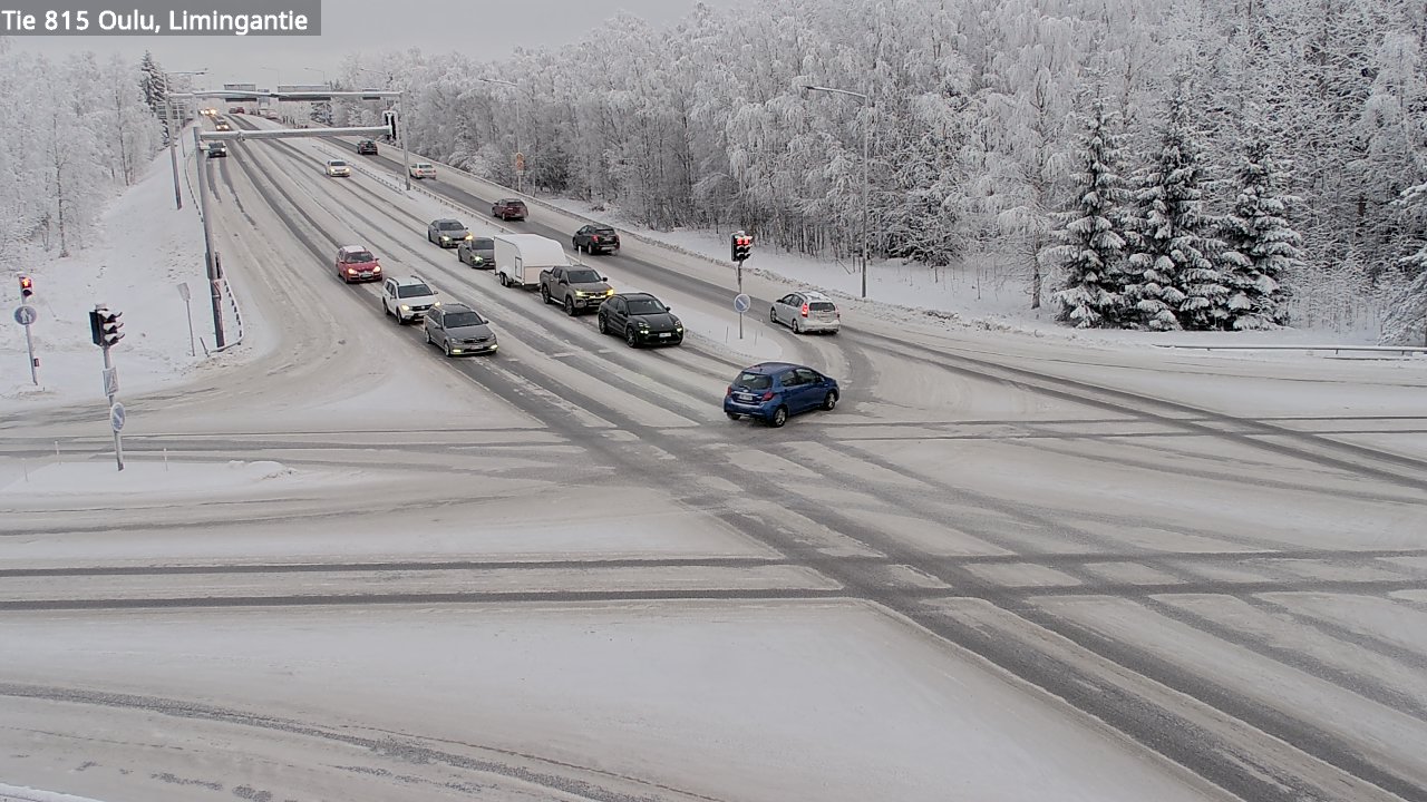 Weather Camera Image Road 815 Oulu, Limingantie, Oulu, Pohjois-Pohjanmaa
