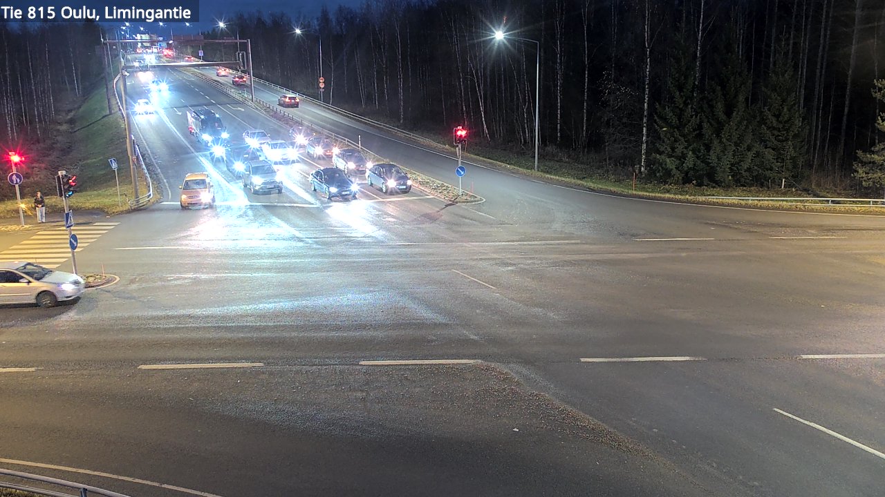 Kelikamerat Kuva Tie 815 Oulu, Limingantie, Oulu, Pohjois-Pohjanmaa