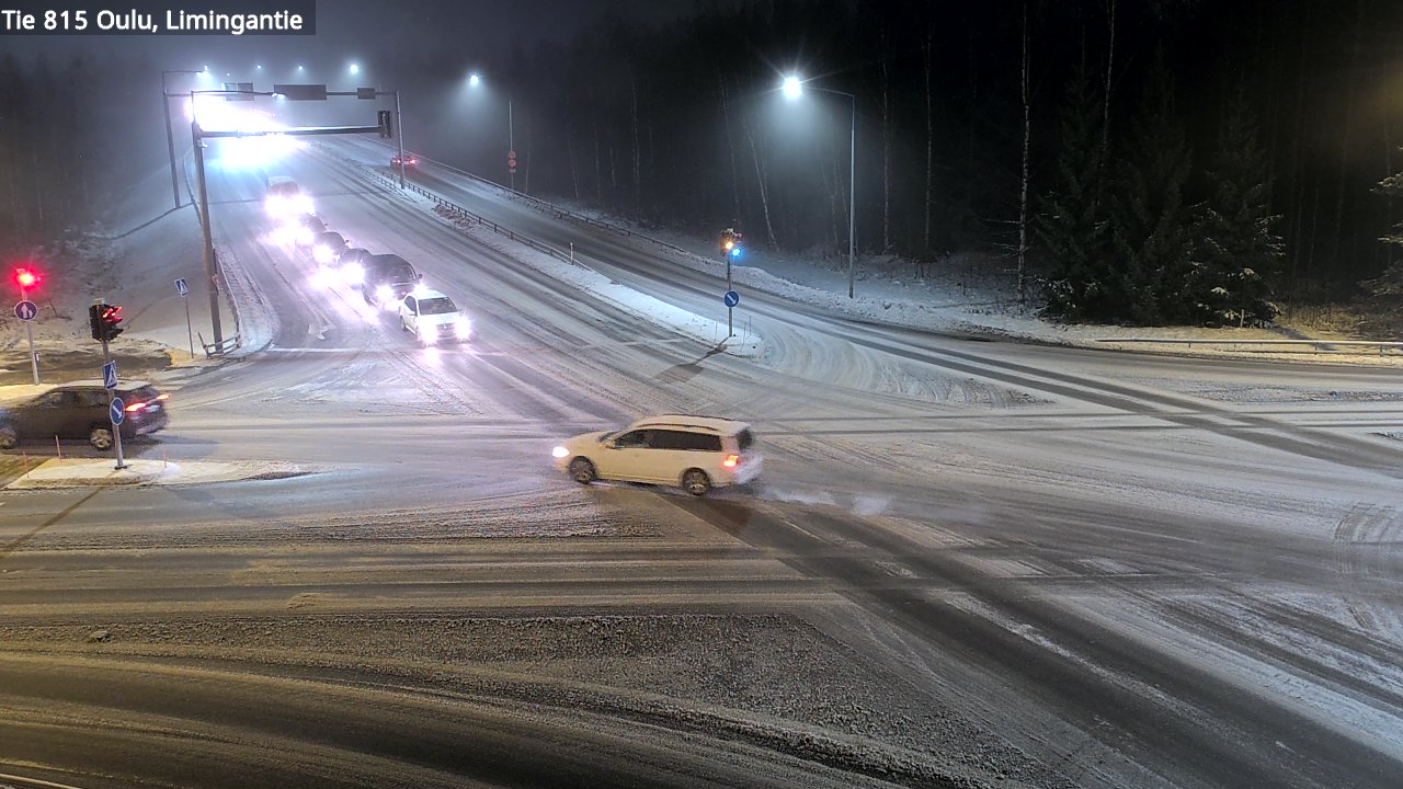 Weather Camera Image Road 815 Oulu, Limingantie, Oulu, Pohjois-Pohjanmaa