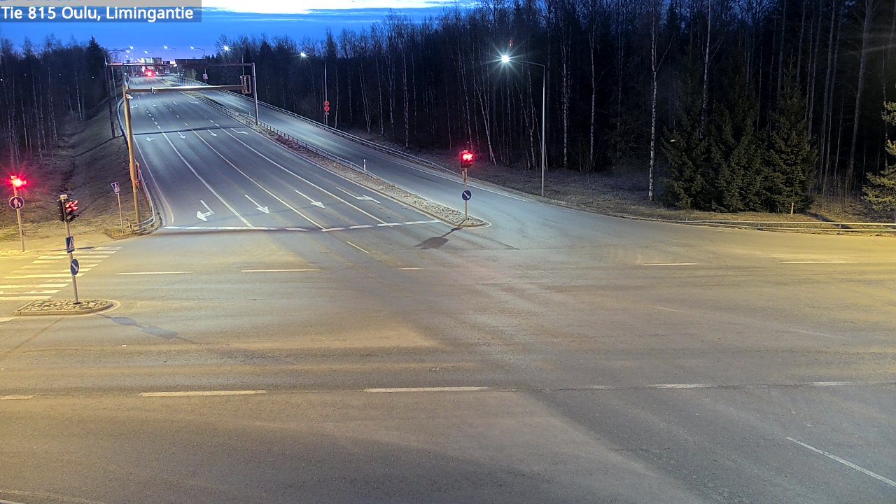 Weather Camera Image Road 815 Oulu, Limingantie, Oulu, Pohjois-Pohjanmaa