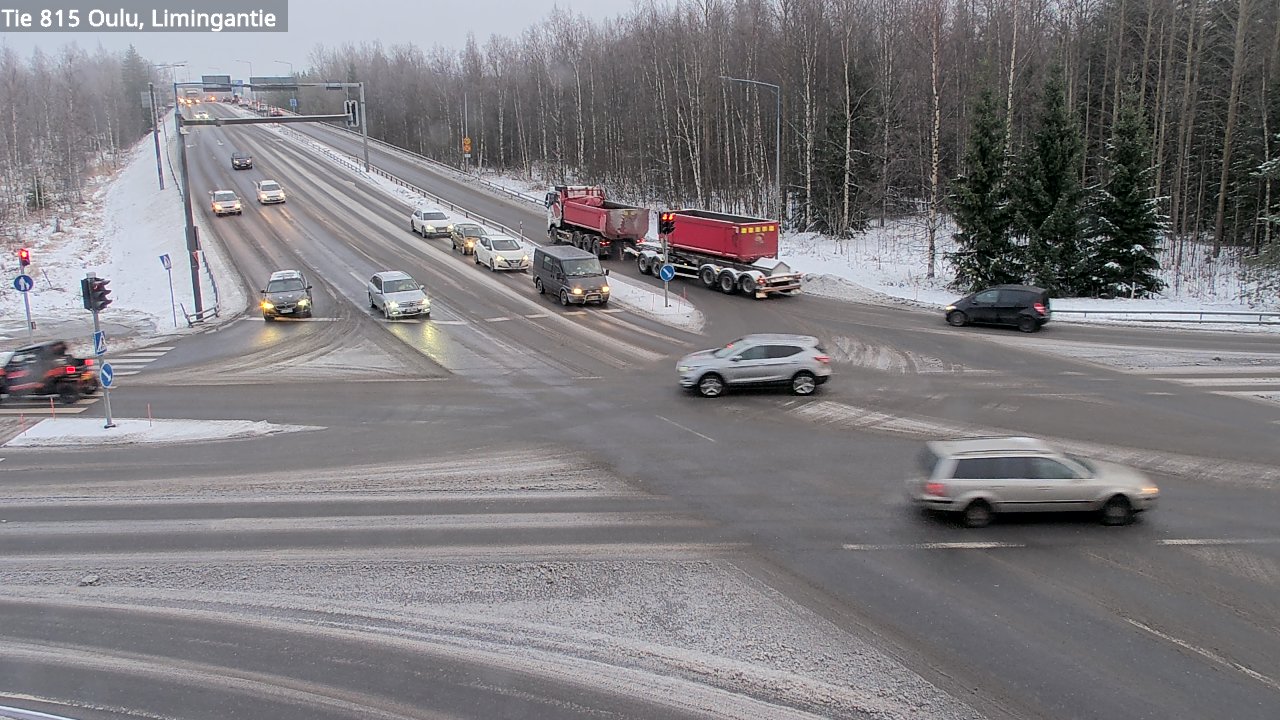 Weather Camera Image Road 815 Oulu, Limingantie, Oulu, Pohjois-Pohjanmaa