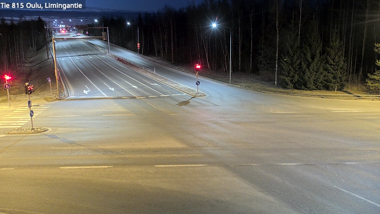 Weather Camera Image Road 815 Oulu, Limingantie, Oulu, Pohjois-Pohjanmaa