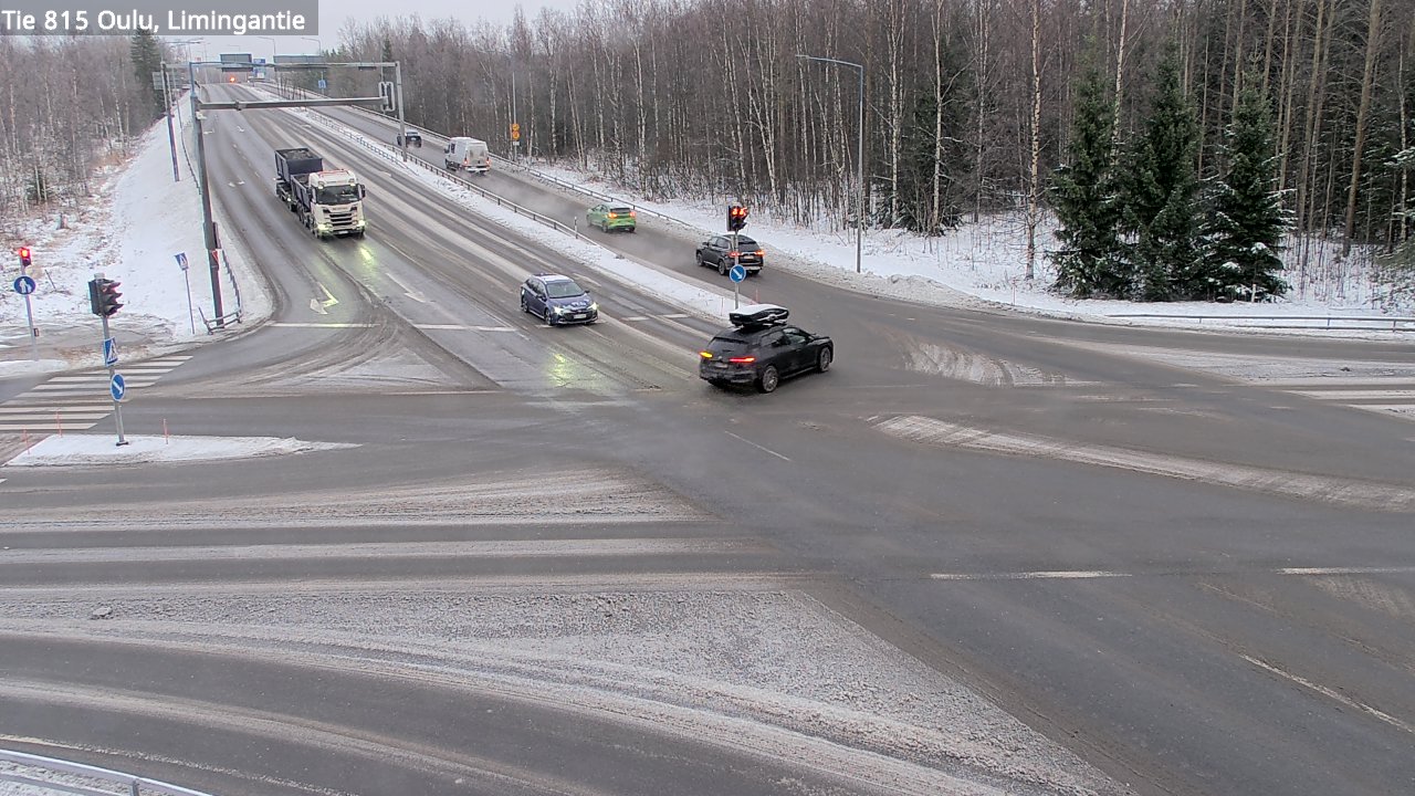 Weather Camera Image Road 815 Oulu, Limingantie, Oulu, Pohjois-Pohjanmaa