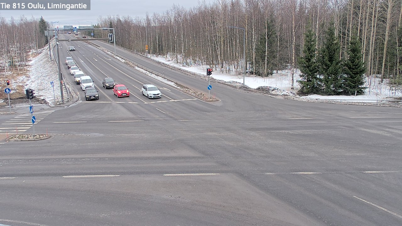 Weather Camera Image Road 815 Oulu, Limingantie, Oulu, Pohjois-Pohjanmaa