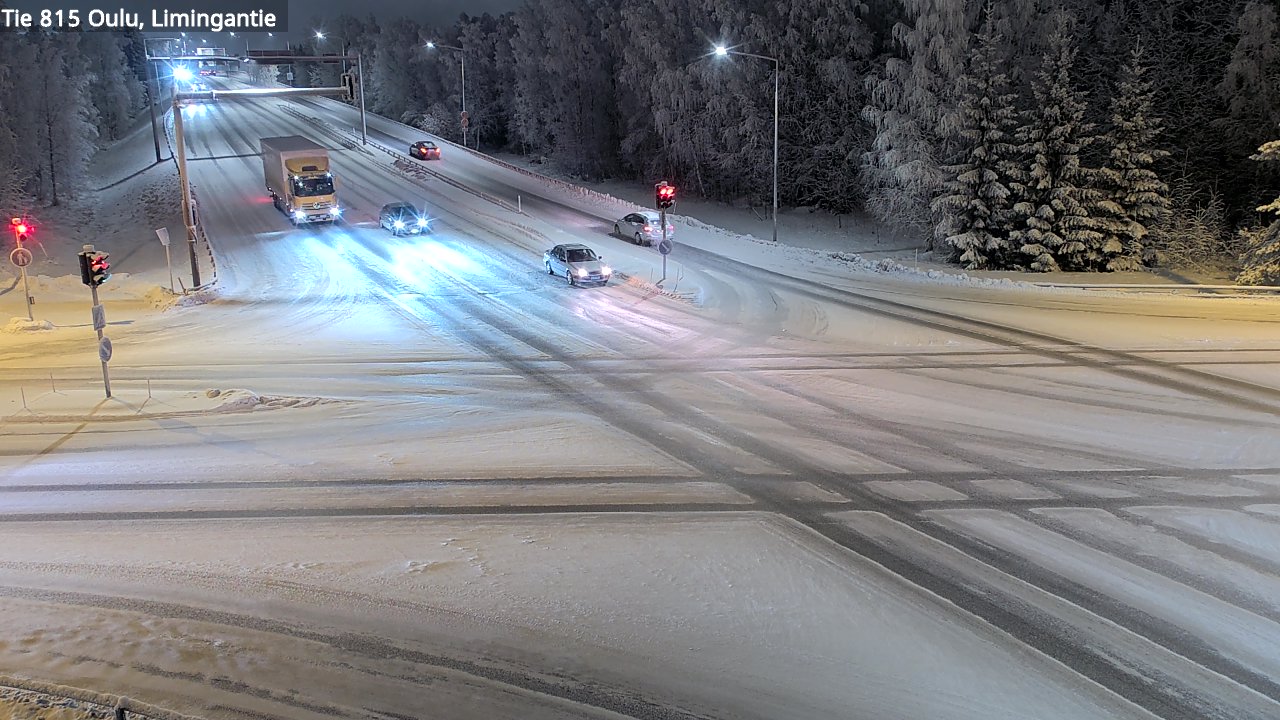Weather Camera Image Road 815 Oulu, Limingantie, Oulu, Pohjois-Pohjanmaa
