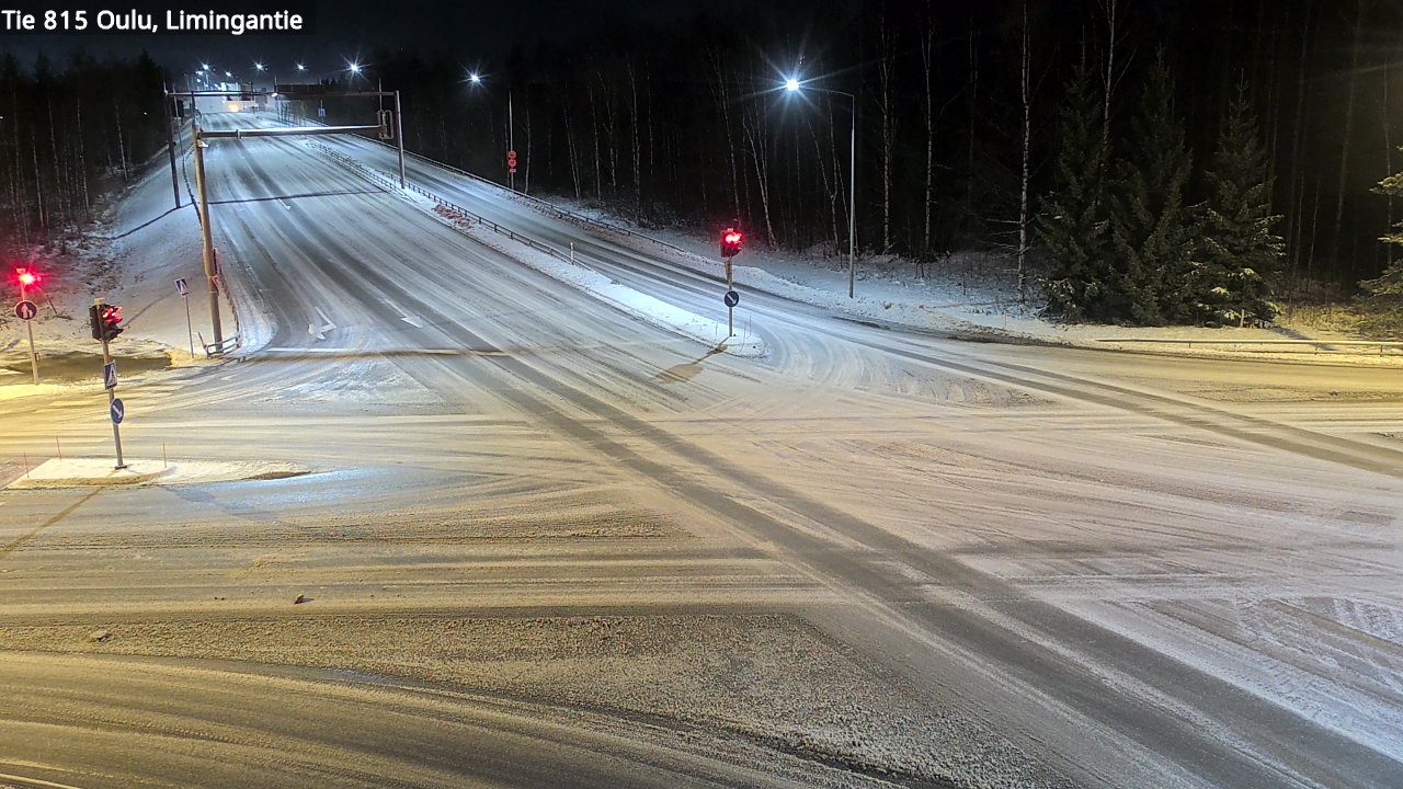 Weather Camera Image Road 815 Oulu, Limingantie, Oulu, Pohjois-Pohjanmaa