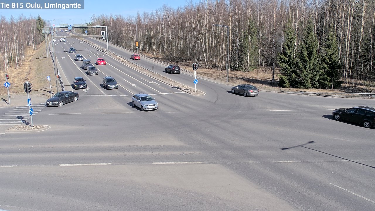 Kelikamerat Kuva Tie 815 Oulu, Limingantie, Oulu, Pohjois-Pohjanmaa
