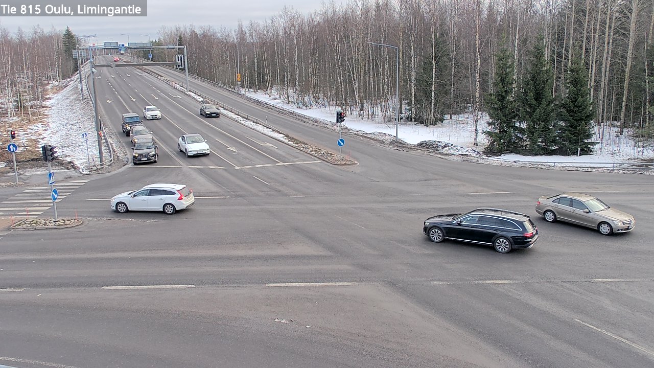 Kelikamerat Kuva Tie 815 Oulu, Limingantie, Oulu, Pohjois-Pohjanmaa