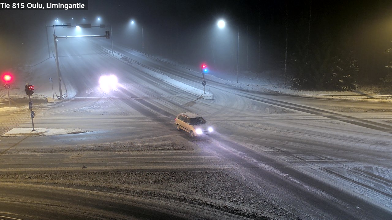 Weather Camera Image Road 815 Oulu, Limingantie, Oulu, Pohjois-Pohjanmaa