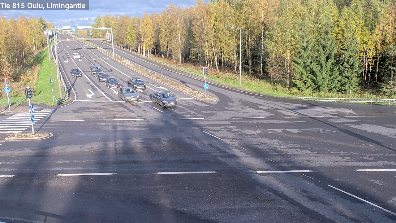 Kelikamerat Kuva Tie 815 Oulu, Limingantie, Oulu, Pohjois-Pohjanmaa