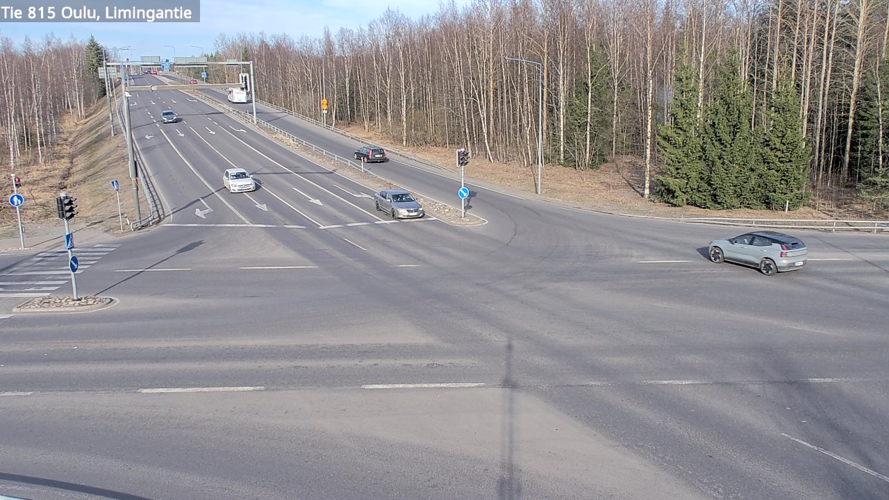 Kelikamerat Kuva Tie 815 Oulu, Limingantie, Oulu, Pohjois-Pohjanmaa