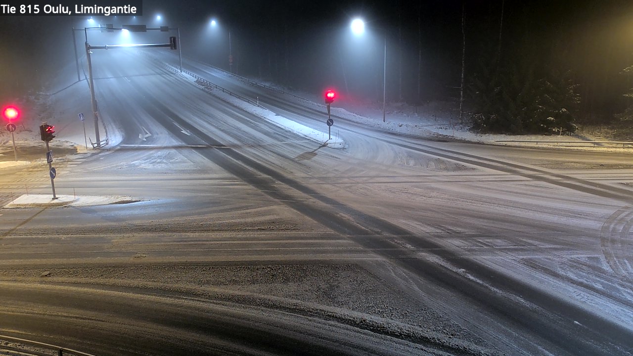Weather Camera Image Road 815 Oulu, Limingantie, Oulu, Pohjois-Pohjanmaa