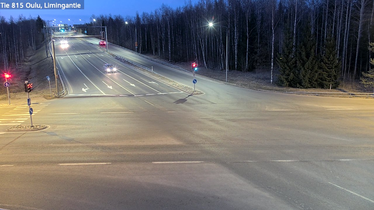 Weather Camera Image Road 815 Oulu, Limingantie, Oulu, Pohjois-Pohjanmaa