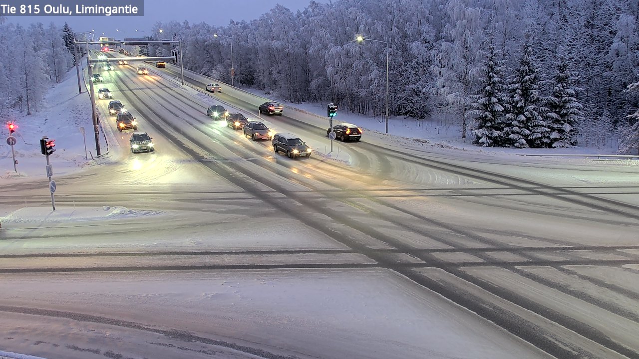 Weather Camera Image Road 815 Oulu, Limingantie, Oulu, Pohjois-Pohjanmaa