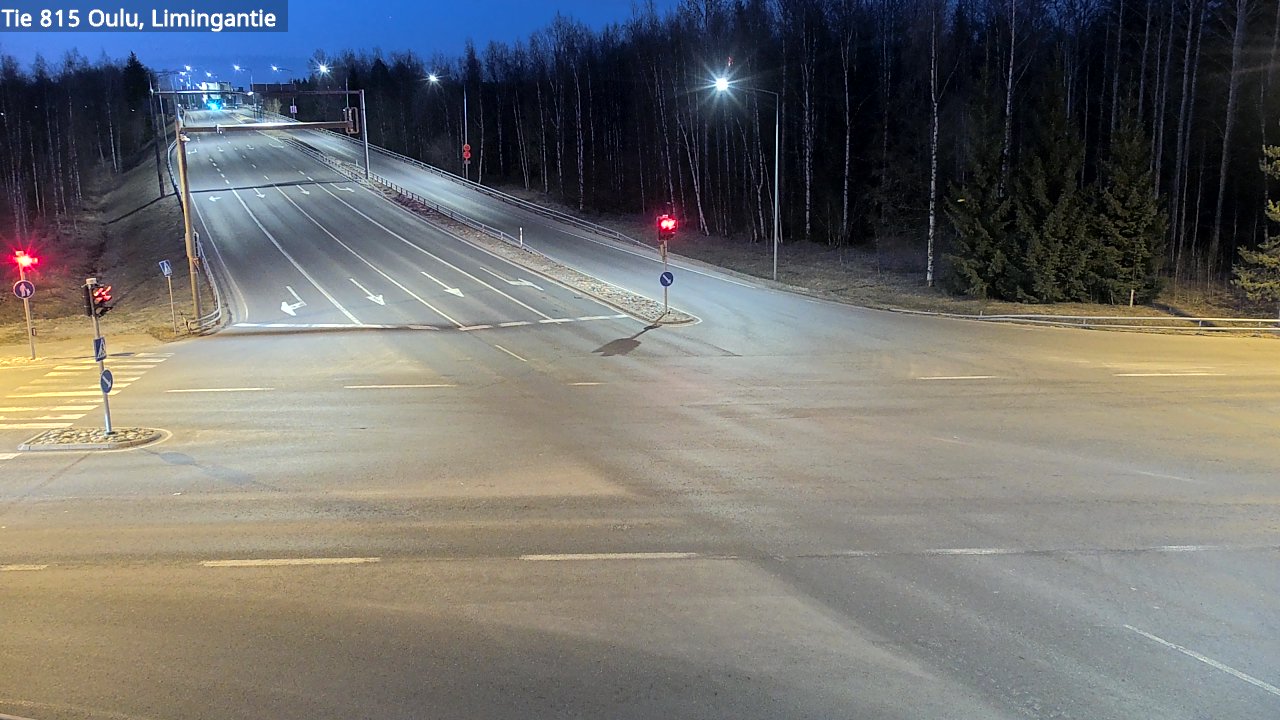 Weather Camera Image Road 815 Oulu, Limingantie, Oulu, Pohjois-Pohjanmaa