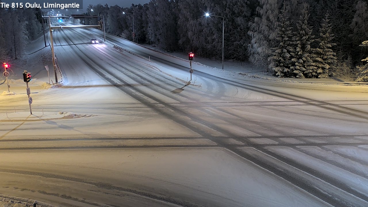 Weather Camera Image Road 815 Oulu, Limingantie, Oulu, Pohjois-Pohjanmaa