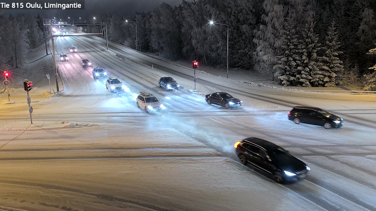 Weather Camera Image Road 815 Oulu, Limingantie, Oulu, Pohjois-Pohjanmaa