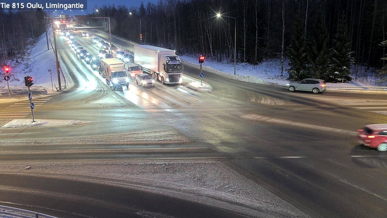 Weather Camera Image Road 815 Oulu, Limingantie, Oulu, Pohjois-Pohjanmaa