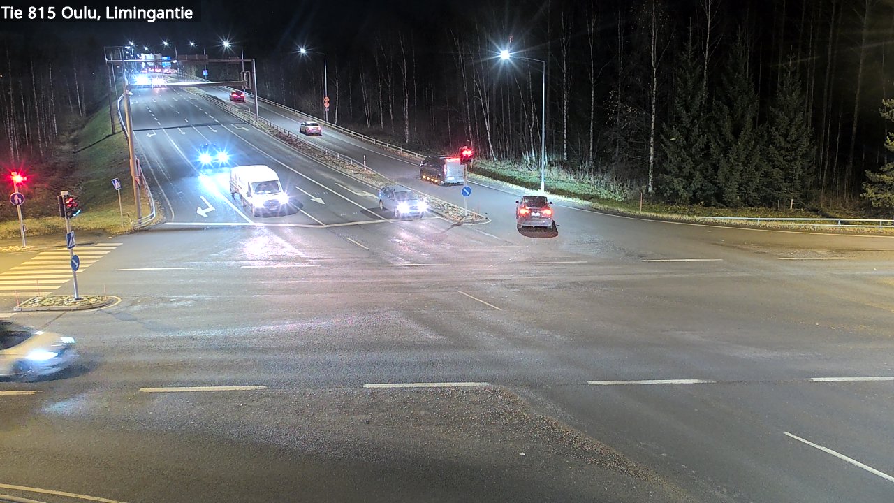 Kelikamerat Kuva Tie 815 Oulu, Limingantie, Oulu, Pohjois-Pohjanmaa
