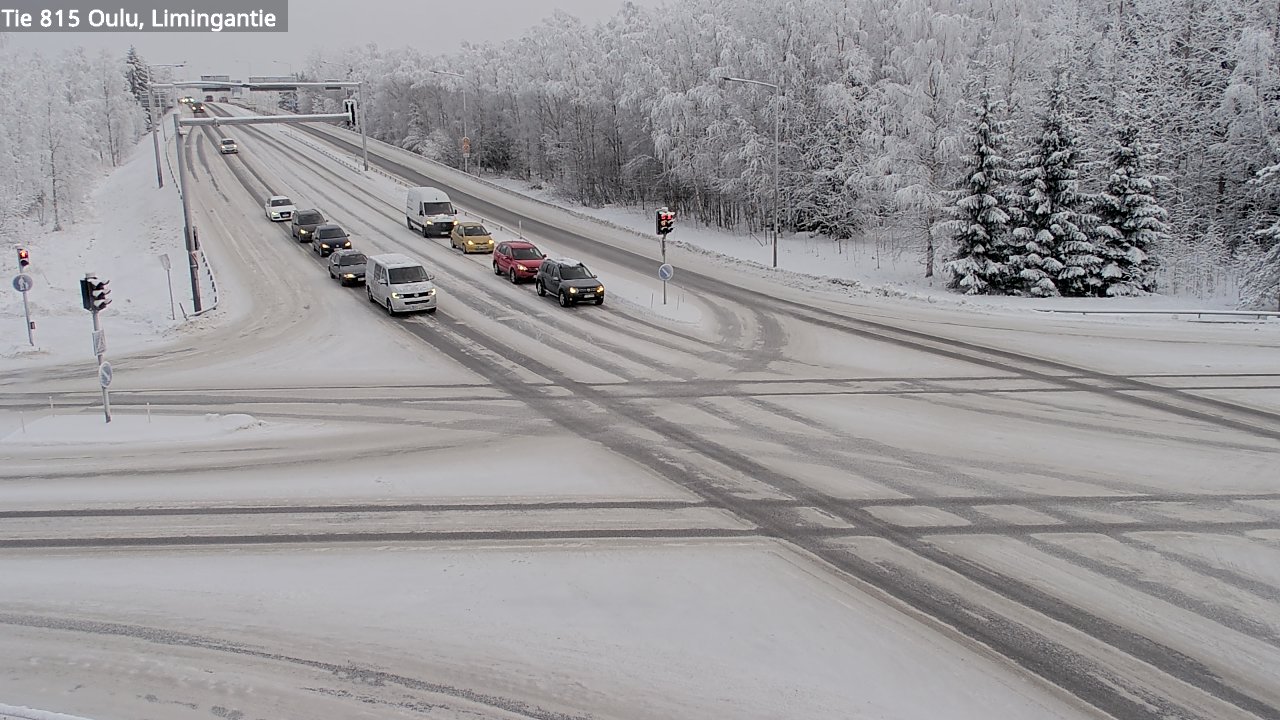 Weather Camera Image Road 815 Oulu, Limingantie, Oulu, Pohjois-Pohjanmaa