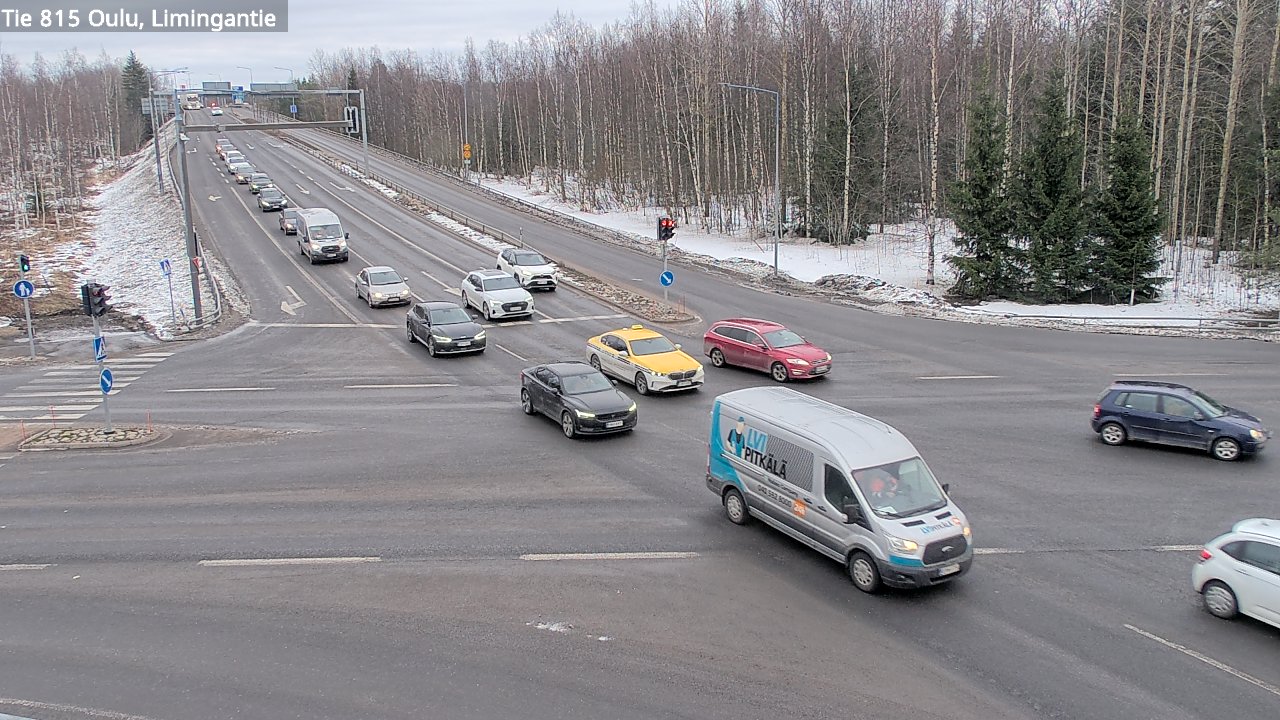 Kelikamerat Kuva Tie 815 Oulu, Limingantie, Oulu, Pohjois-Pohjanmaa