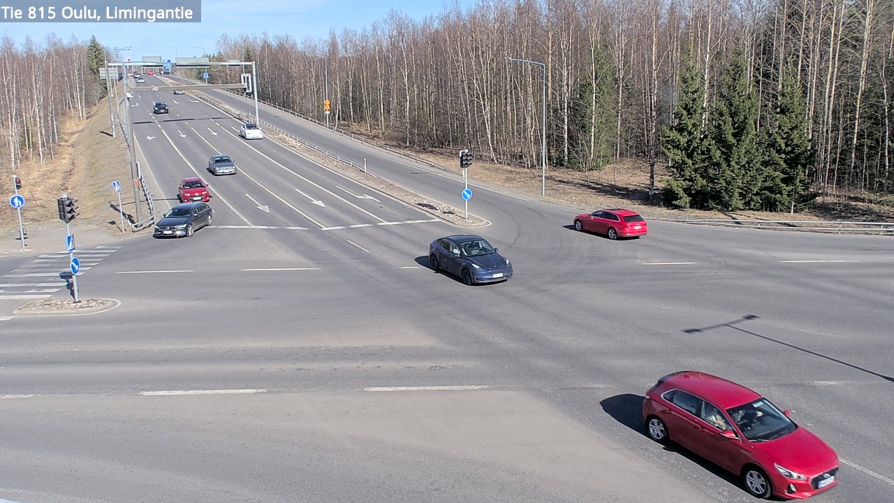 Kelikamerat Kuva Tie 815 Oulu, Limingantie, Oulu, Pohjois-Pohjanmaa