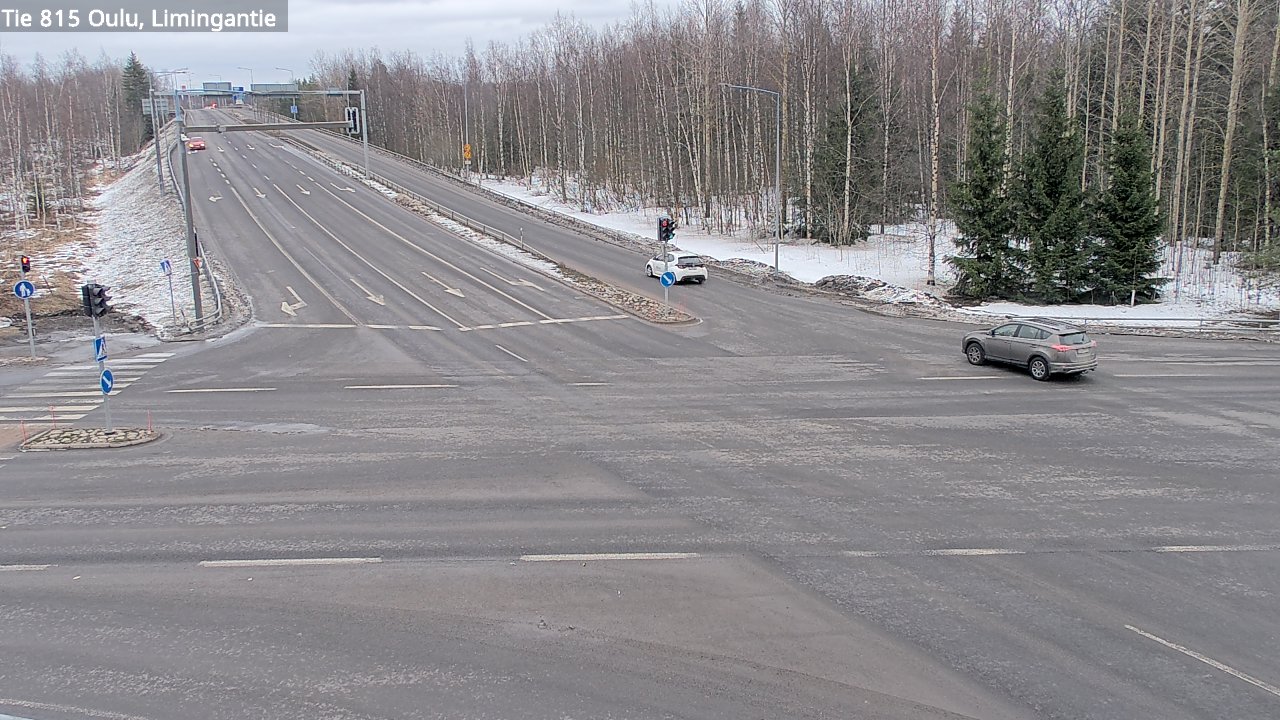 Weather Camera Image Road 815 Oulu, Limingantie, Oulu, Pohjois-Pohjanmaa