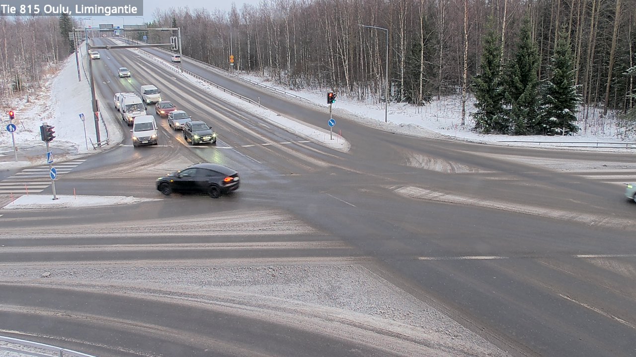 Weather Camera Image Road 815 Oulu, Limingantie, Oulu, Pohjois-Pohjanmaa