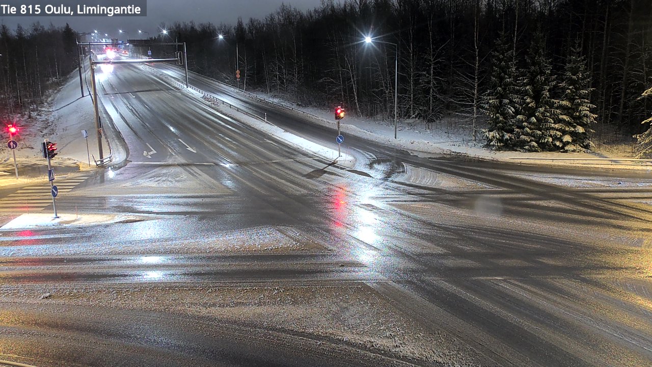 Weather Camera Image Road 815 Oulu, Limingantie, Oulu, Pohjois-Pohjanmaa