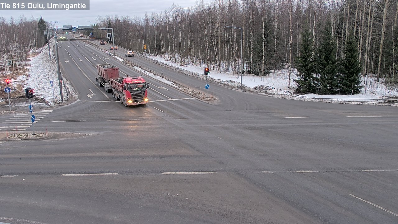 Kelikamerat Kuva Tie 815 Oulu, Limingantie, Oulu, Pohjois-Pohjanmaa