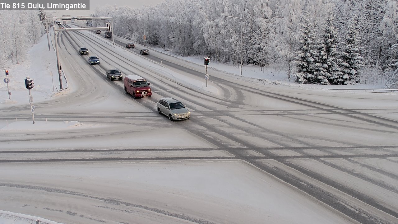 Weather Camera Image Road 815 Oulu, Limingantie, Oulu, Pohjois-Pohjanmaa