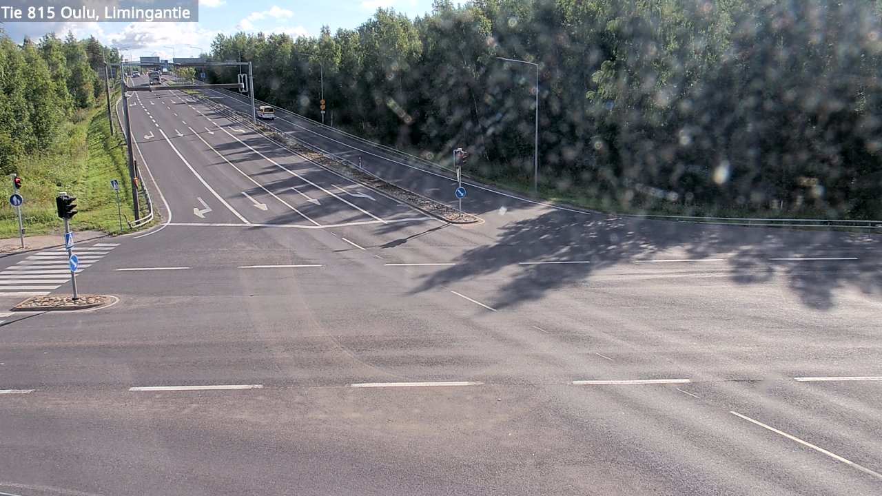 Weather Camera Image Väg 815 Oleåborg, Limingantie, Oulu, Pohjois-Pohjanmaa