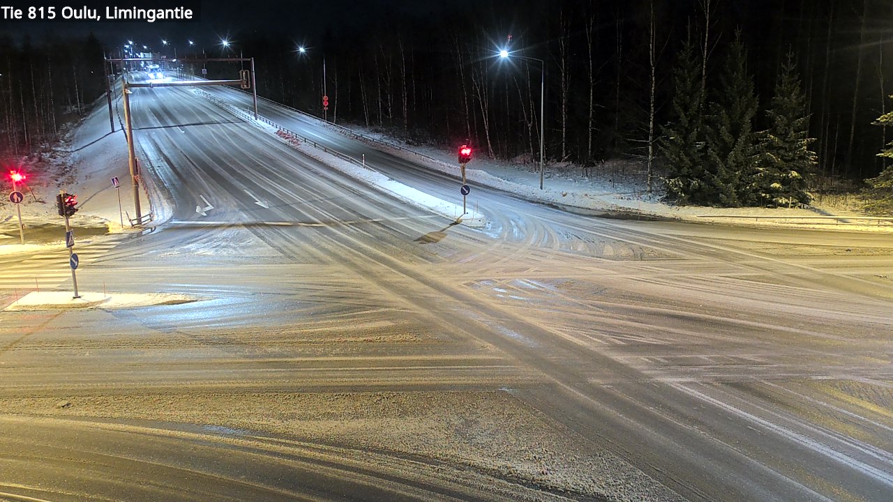 Weather Camera Image Road 815 Oulu, Limingantie, Oulu, Pohjois-Pohjanmaa