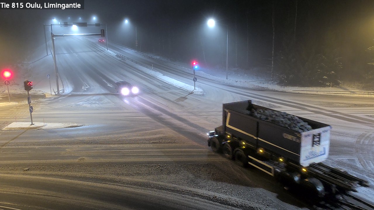 Weather Camera Image Road 815 Oulu, Limingantie, Oulu, Pohjois-Pohjanmaa