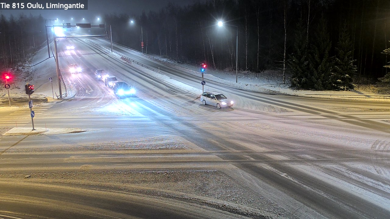 Weather Camera Image Road 815 Oulu, Limingantie, Oulu, Pohjois-Pohjanmaa