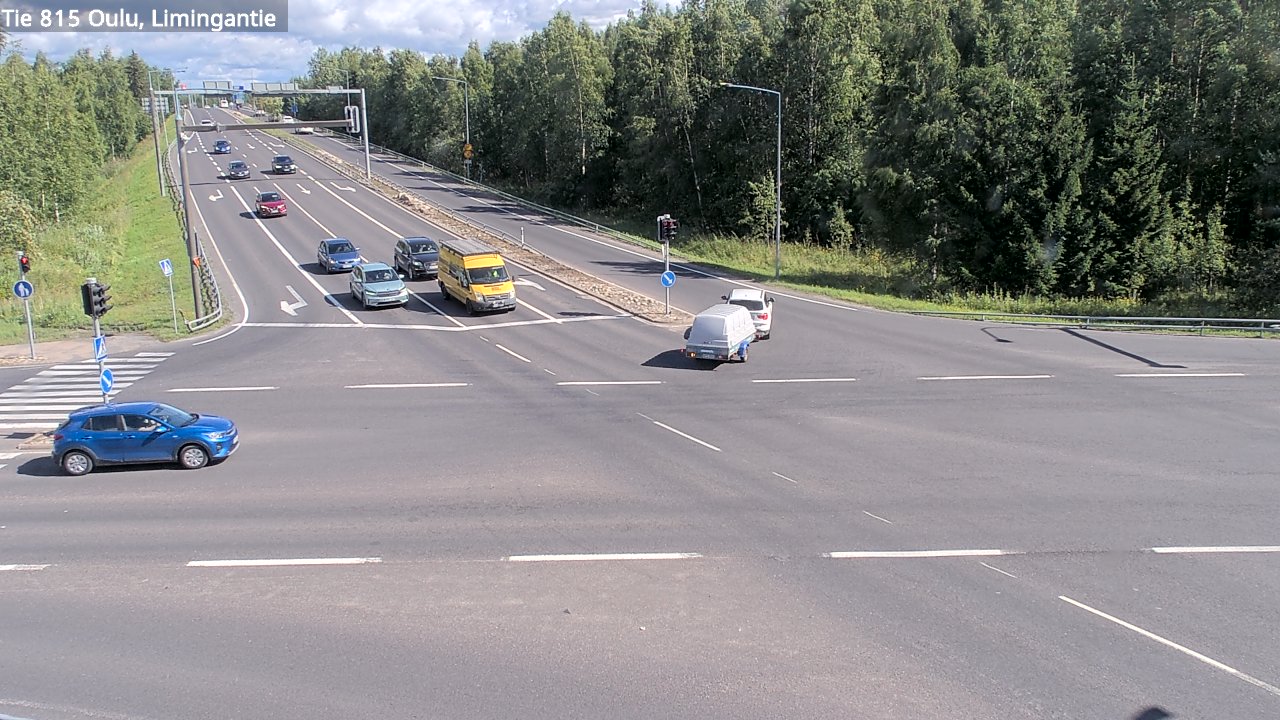 Kelikamerat Kuva Tie 815 Oulu, Limingantie, Oulu, Pohjois-Pohjanmaa