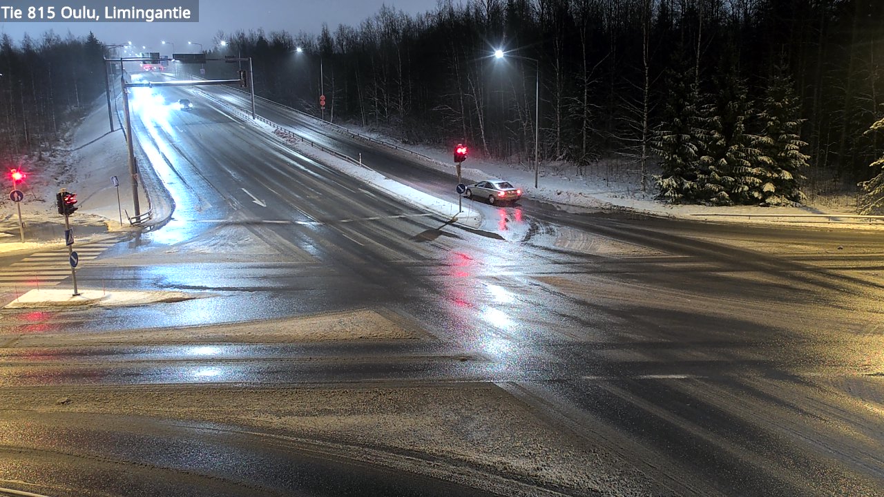 Weather Camera Image Road 815 Oulu, Limingantie, Oulu, Pohjois-Pohjanmaa