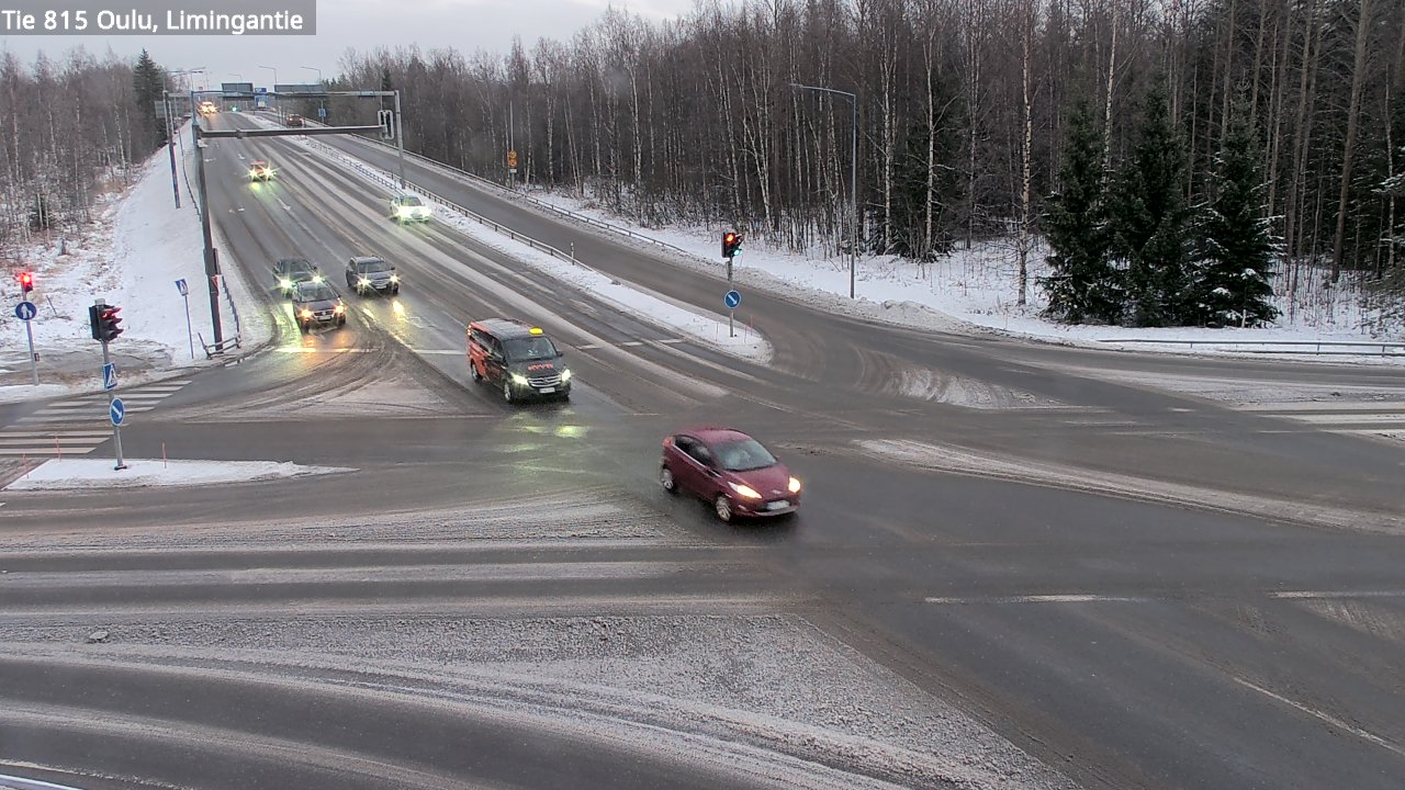 Weather Camera Image Road 815 Oulu, Limingantie, Oulu, Pohjois-Pohjanmaa