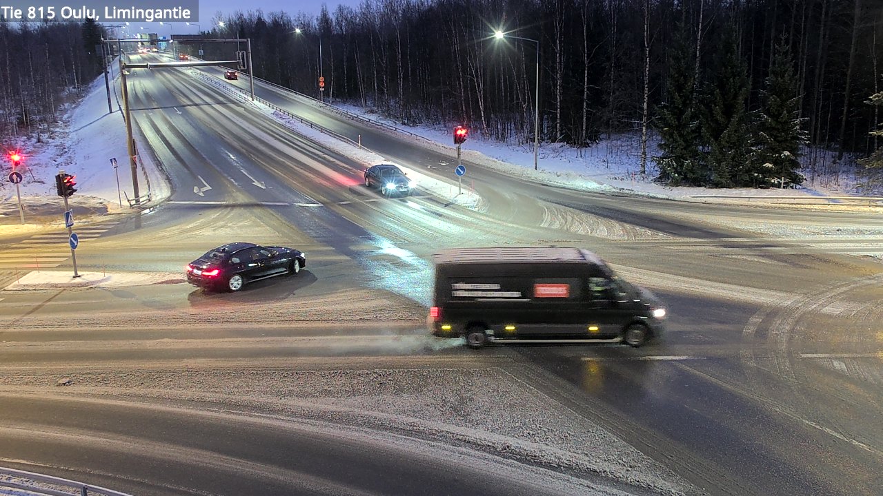 Weather Camera Image Road 815 Oulu, Limingantie, Oulu, Pohjois-Pohjanmaa