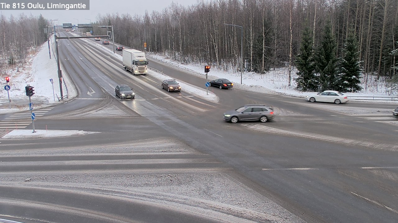Weather Camera Image Road 815 Oulu, Limingantie, Oulu, Pohjois-Pohjanmaa