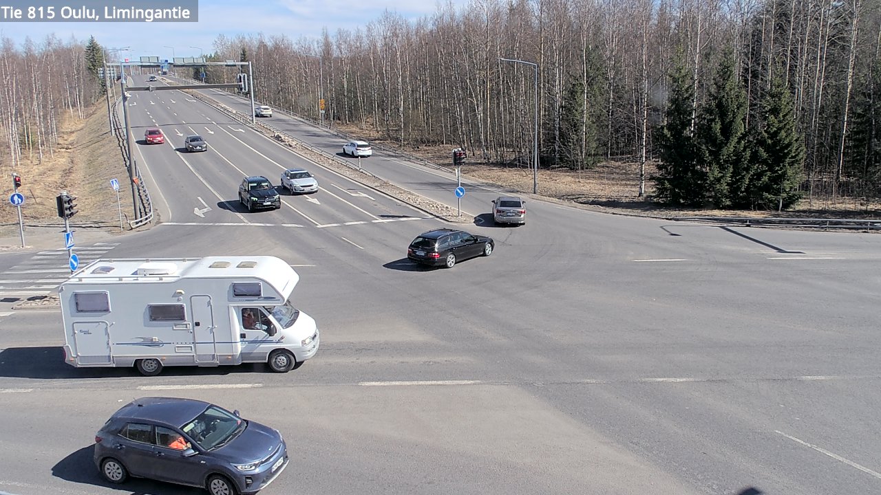 Kelikamerat Kuva Tie 815 Oulu, Limingantie, Oulu, Pohjois-Pohjanmaa