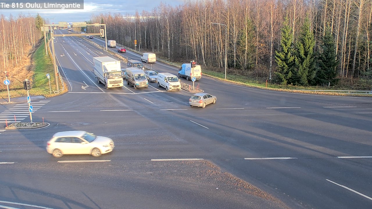 Kelikamerat Kuva Tie 815 Oulu, Limingantie, Oulu, Pohjois-Pohjanmaa