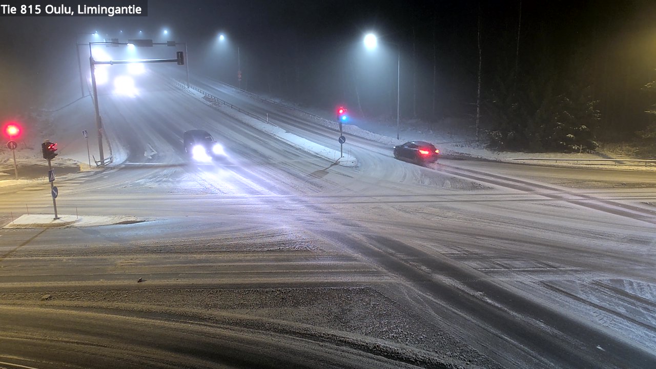 Weather Camera Image Road 815 Oulu, Limingantie, Oulu, Pohjois-Pohjanmaa