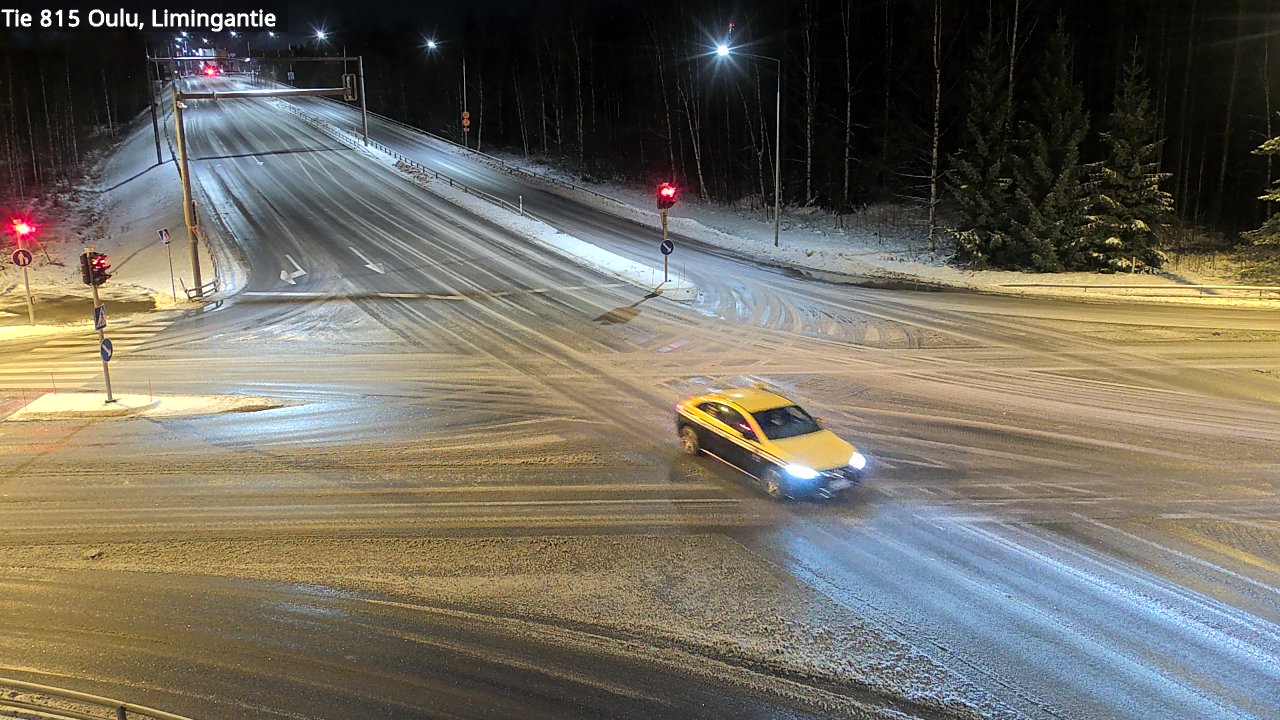 Weather Camera Image Road 815 Oulu, Limingantie, Oulu, Pohjois-Pohjanmaa