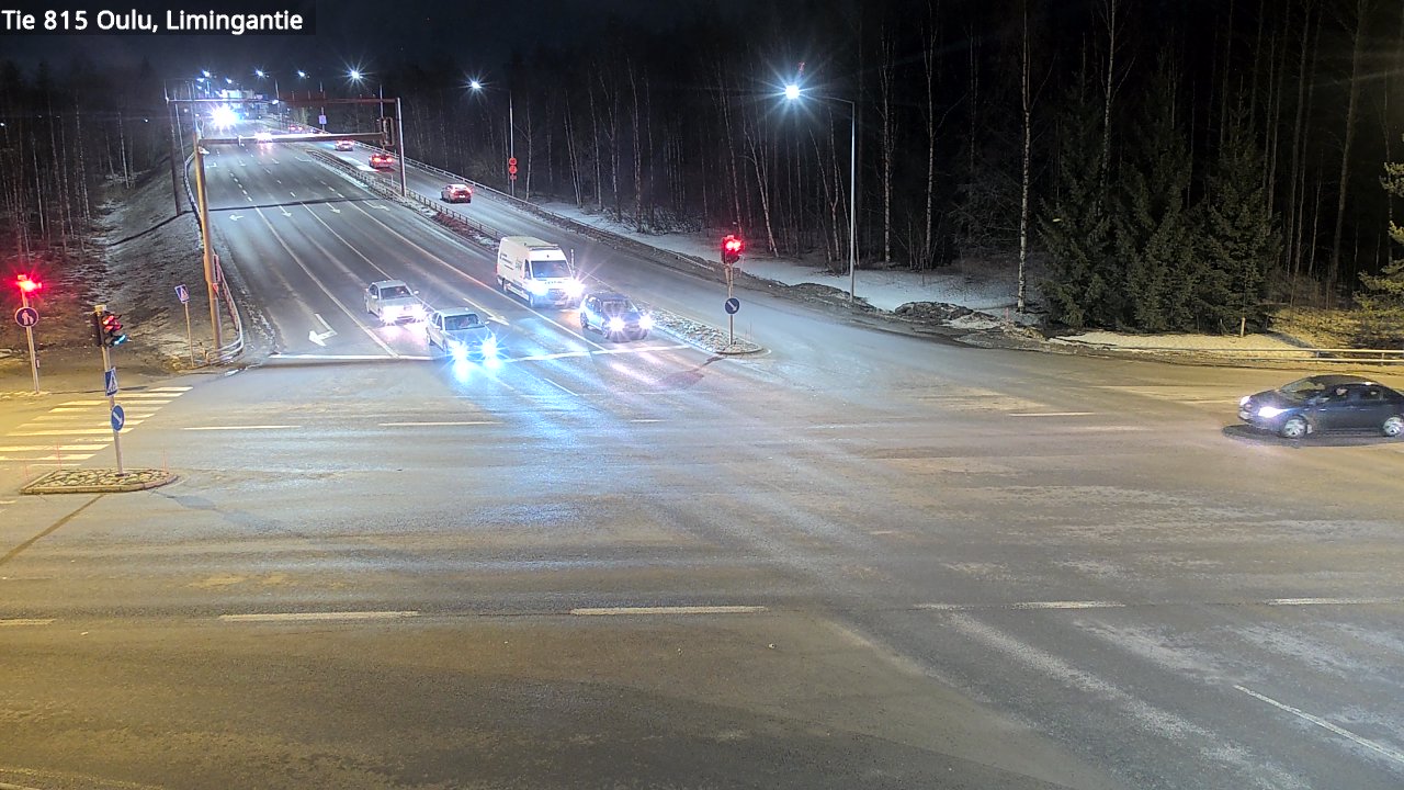 Weather Camera Image Väg 815 Oleåborg, Limingantie, Oulu, Pohjois-Pohjanmaa