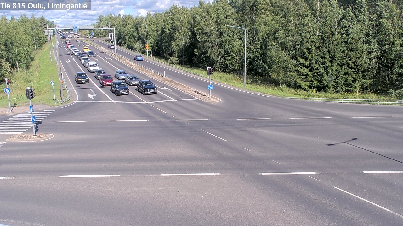 Kelikamerat Kuva Tie 815 Oulu, Limingantie, Oulu, Pohjois-Pohjanmaa